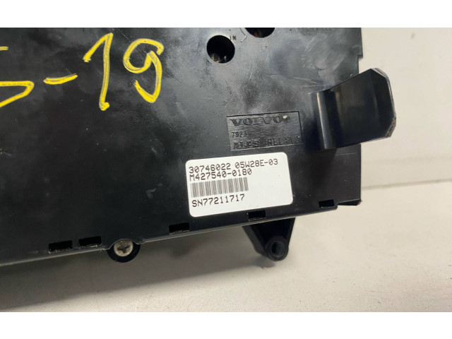 Блок управления климат-контролем 30746022, M4275400180 Volvo S60