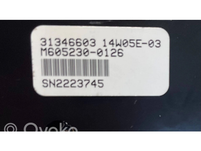 Блок управления климат-контролем 31346603, 14W05E03 Volvo XC90