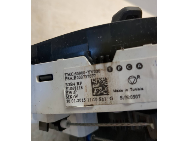 Блок управления кондиционера воздуха / климата/ печки (в салоне) B000737077, 55900YV030   Peugeot 108