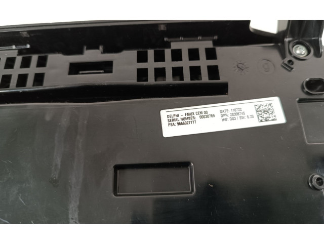 Модуль блока управления кондиционером 9666027777 Citroen DS4