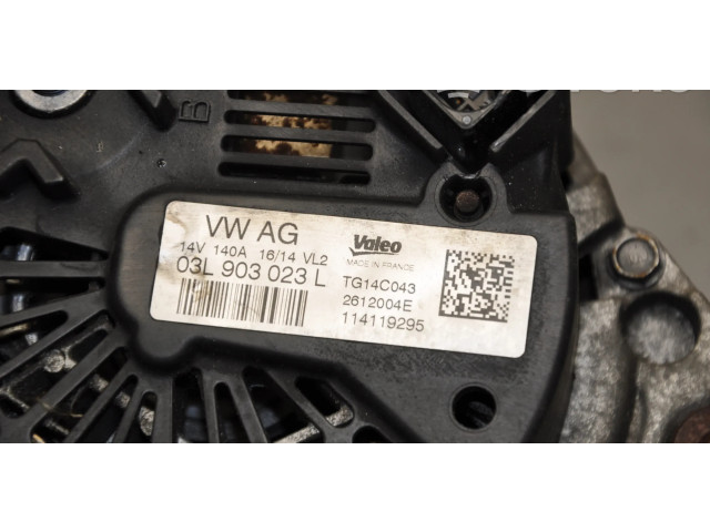 Генератор 03L903023L Skoda Octavia Mk3 (5E) 2.0