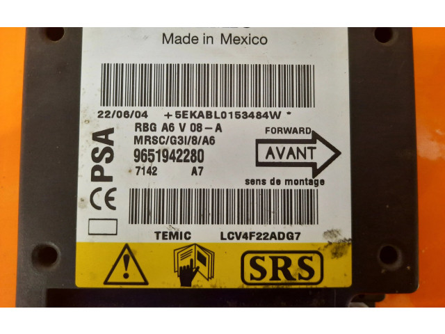 Блок подушек безопасности 9651942280   Alpine C2