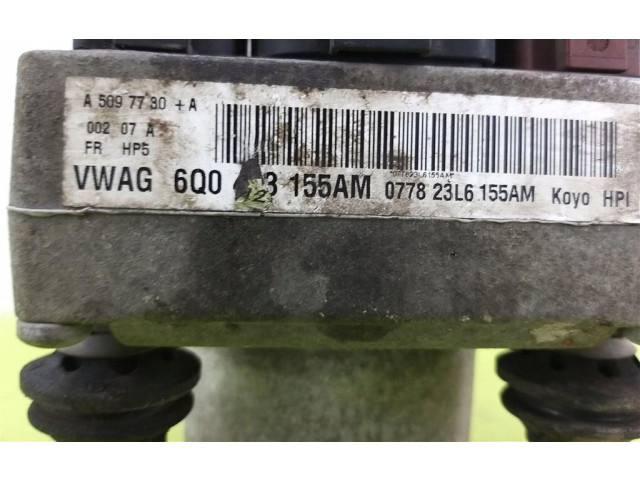 Рулевая рейка Насос усилителя руля 6Q0423155M Skoda Fabia Mk1 (6Y) 1999 - 2007 года