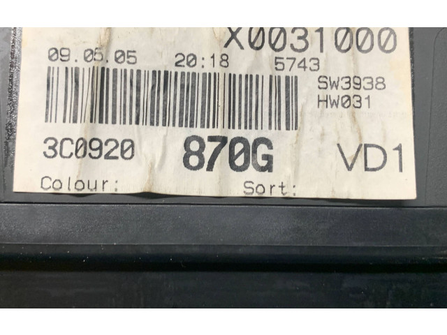 Панель приборов A2C53106067   Volkswagen PASSAT B6       