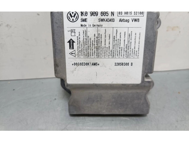 Блок подушек безопасности 1K0909605N, CENTRALITAAIRBAG   Volkswagen Jetta V