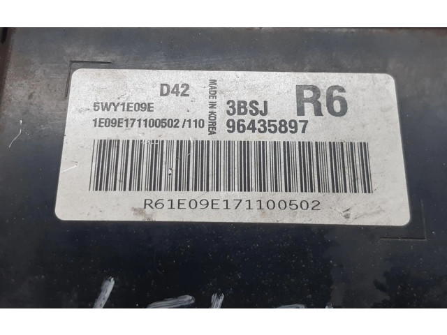 Блок управления двигателем Блок управления 96435897   Chevrolet Rezzo