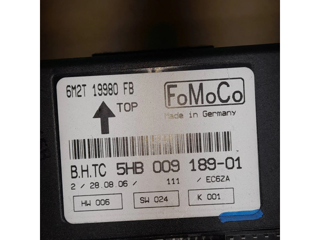 Блок управления климат-контролем 6M2T19980FB, 5HB00918901 Ford Galaxy