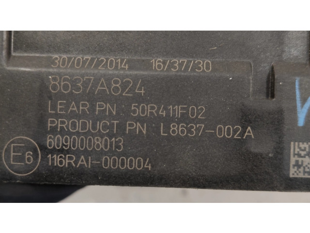 Комплект блоков управления 9665465280, 8637A824 Citroen C-Crosser