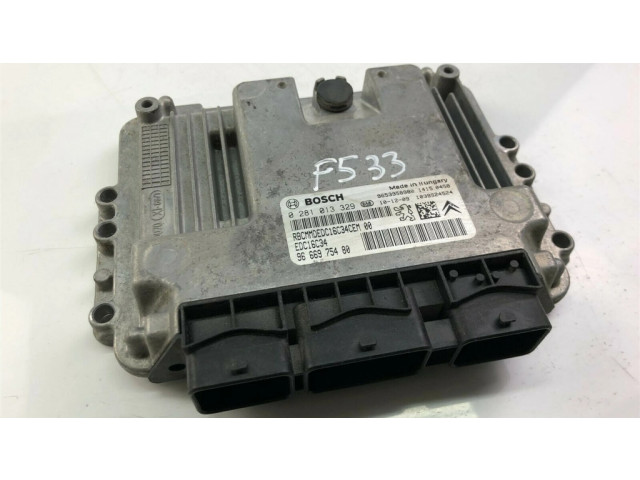 Блок управления 9666975480, F533   Citroen Berlingo
