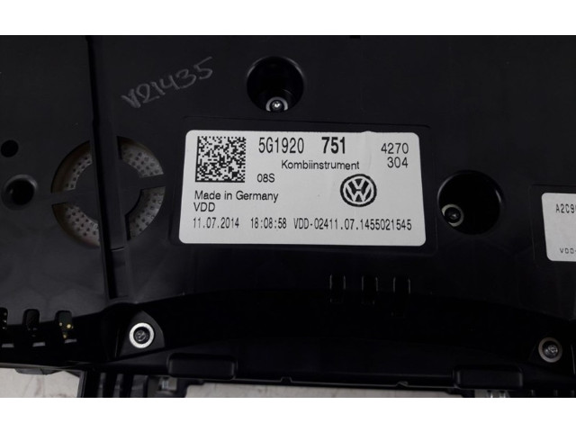 Панель приборов 5G1920751, 5G1920751 Volkswagen Golf VII