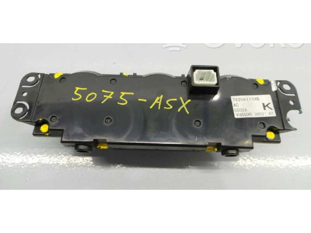 Блок управления климат-контролем 7820A115XB, E3-A2-8-1 Mitsubishi ASX
