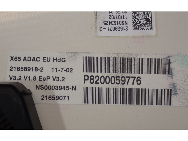 Спидометр (приборный щиток) P8200059776, P8200059776   Renault Clio II   