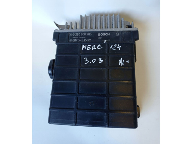 Řídící jednotka 0075451532 Mercedes-Benz E W124 1988