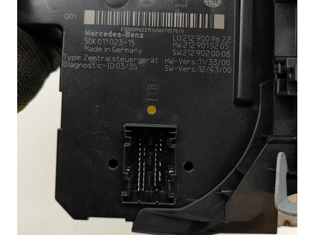   Pojistková skříňka A2129009622, A2129015205   Mercedes-Benz CLS C218 X218 2014