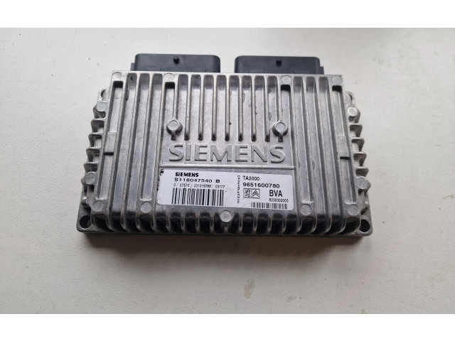 Блок управления коробкой передач 9651600780   Citroen C8