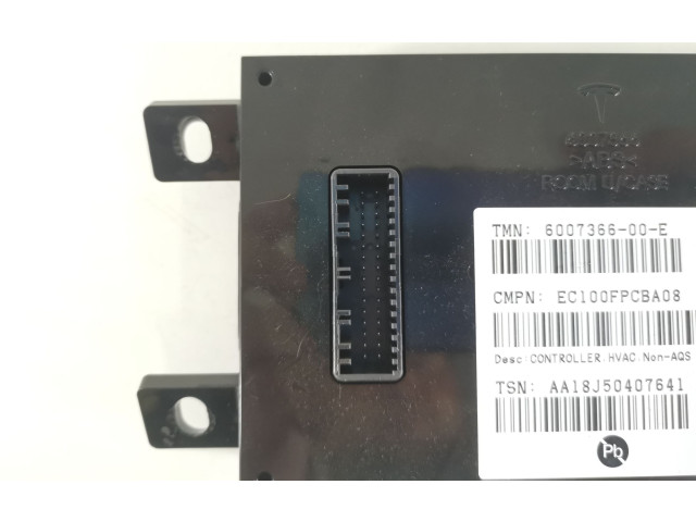 Блок управления климат-контролем 6007366-00-E, 6007366 Tesla Model X