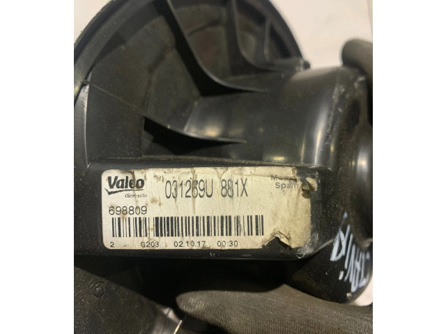 Вентилятор печки 031269U, 698809 Skoda Octavia Mk2 (1Z)