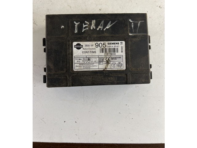 Pojistková skříňka Řídící jednotka BSM 285519F905, 5WK48881 Nissan Terrano 2000