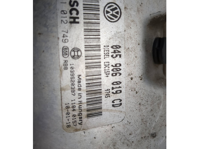 Блок управления двигателя 1039S20397, 0281012749 Skoda Fabia Mk2 (5J)