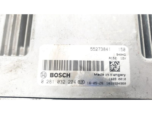 Блок управления двигателя 0281032224 Alfa Romeo Giulietta