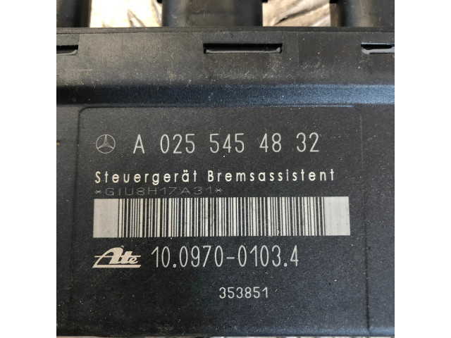 Блок управления A0255454832, 353851   Mercedes-Benz E W210