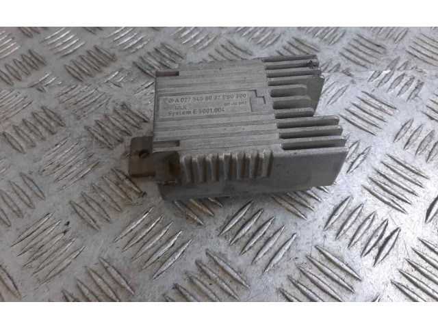   Pojistková skříňka 0275458032   Mercedes-Benz A W168 2001