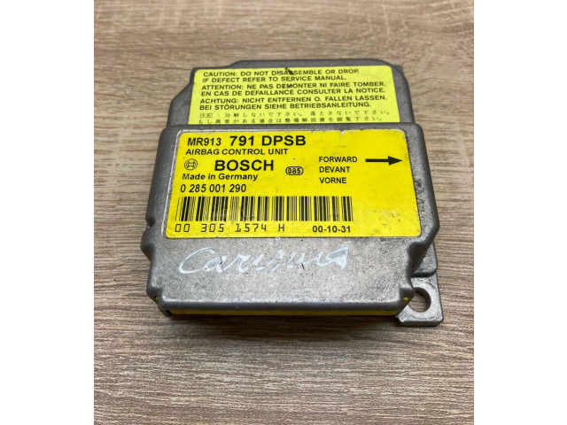 Блок подушек безопасности MR913791DPSB, 0285001290 Mitsubishi Carisma