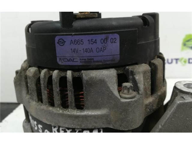 Генератор A6651540002   SsangYong Rexton I      