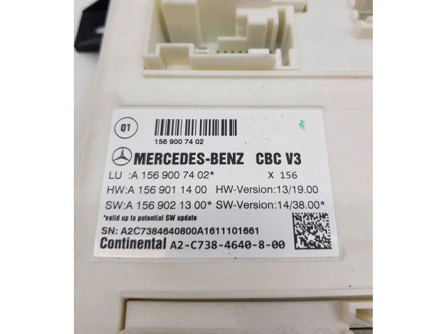 Блок комфорта A1569007402, A1569011400 Infiniti Q30