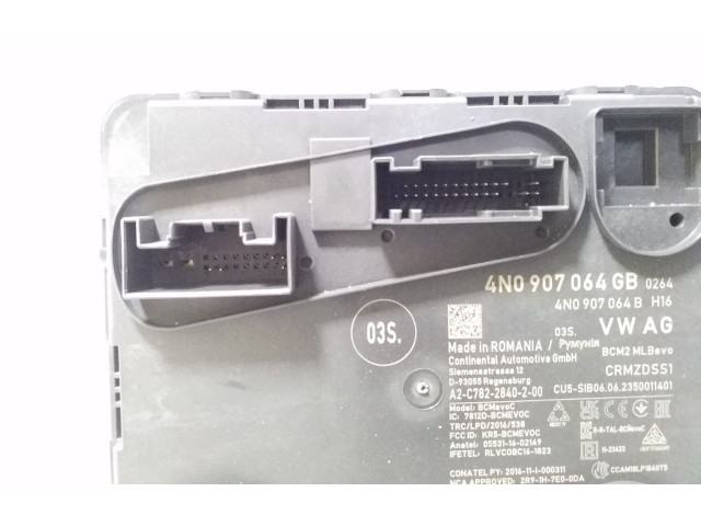 Блок комфорта 4N0907064GB, 4N0907064G   Audi A6 S6 C8 4K   