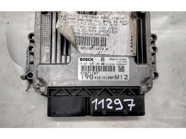 Блок управления впрыском 198A2000   Fiat Bravo