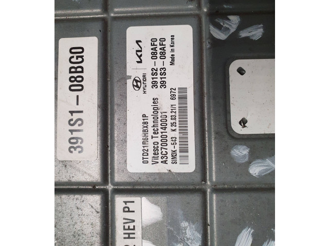 Блок управления двигателем Блок управления 391s2-08af0, 391S208AF0 KIA Niro