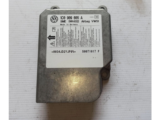 Блок подушек безопасности 1C0909605A, 5WK43122 Volkswagen Transporter - Caravelle T5