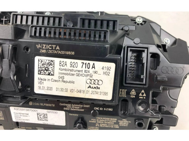 Панель приборов 82A920710A Audi A1