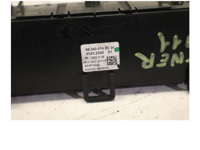 Блок управления климат-контролем 98340416ZD Peugeot Partner III