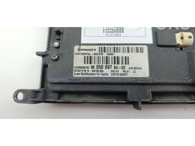 Дисплей 980508978002 Citroen C4 II Picasso