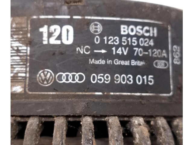 Генератор 0123515024, 059903015 Audi A6 S6 C5 4B