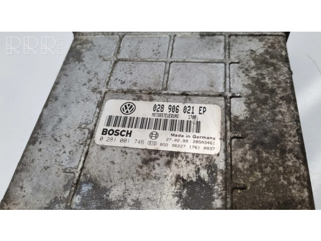 Řídící jednotka 028906021EP   Volkswagen Caddy 2001