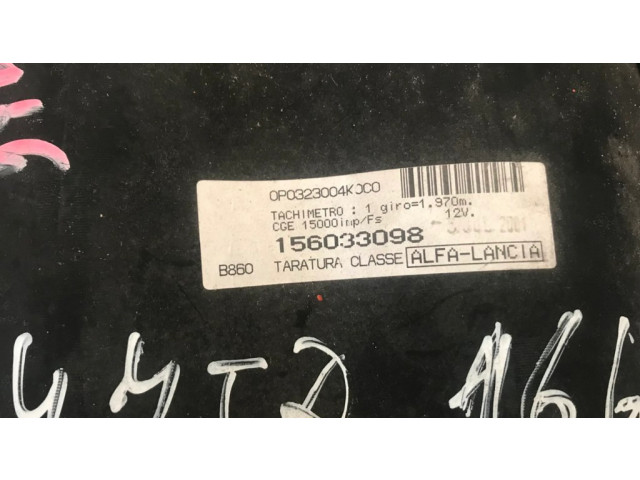 Панель приборов 156033098, 0P0323004K0C0 Alfa Romeo 166