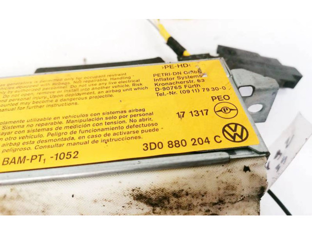 Подушка безопасности пассажира 3D0880204C, 171317 Volkswagen Phaeton