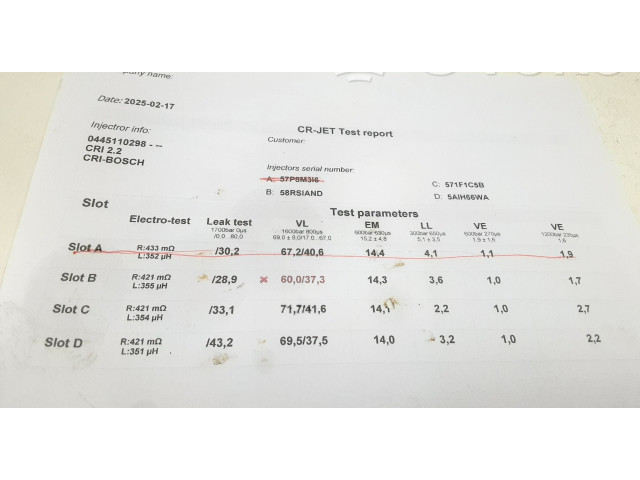 Форсунка 0445110298, 30777526    Volvo V70   