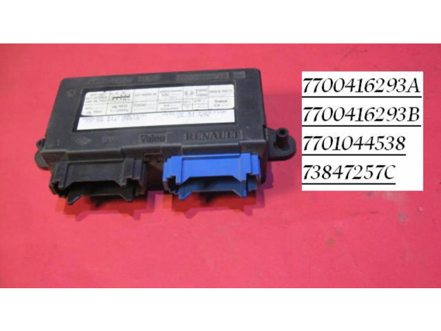 Блок комфорта 7700416293A, 7700416293B Renault Laguna I
