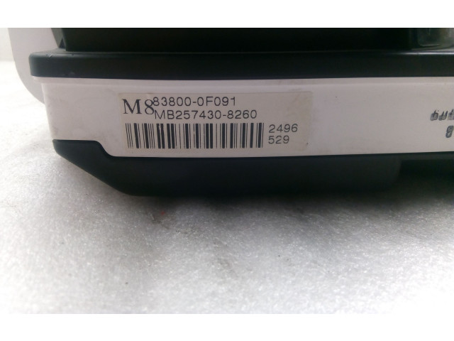 Přístrojová deska  Toyota Corolla Verso AR10 2007 838000F091, MB2574308260  