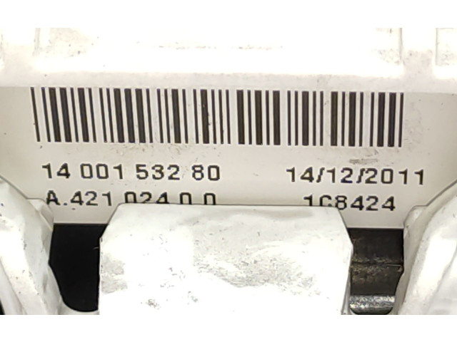 Модуль блока управления кондиционером 1400153280, 6452K5 Citroen Berlingo