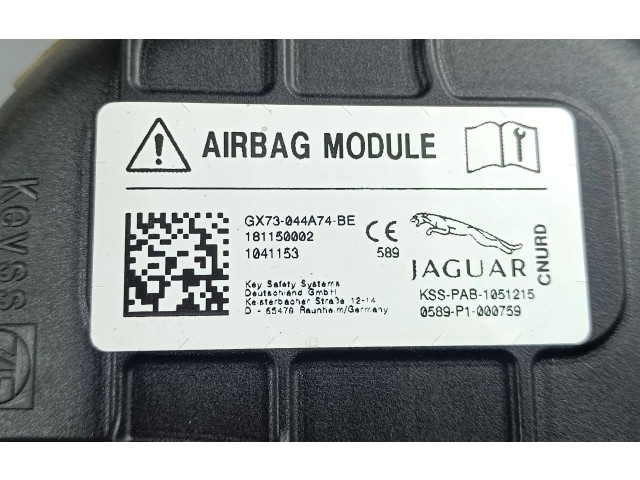 Pojistková skříňka Надувная подушка для пассажира GX73044A74BE Jaguar F-Pace 2018