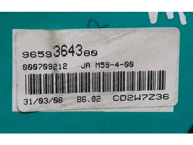 Přístrojová deska Citroen Berlingo 2006 9659364380