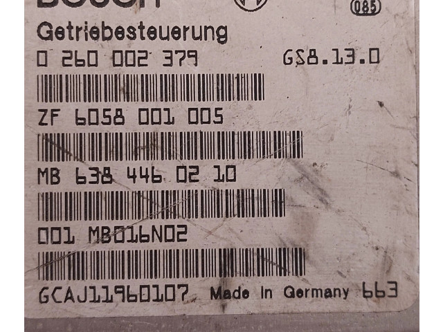 Блок управления коробкой передач 6384460210, 6058001005   Mercedes-Benz Vito Viano W638