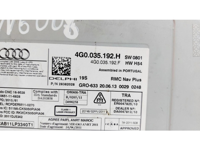 Радио/ проигрыватель CD/DVD / навигация