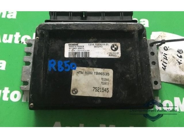 Блок управления двигателем Блок управления 12147520019-01, 1214752001901   Mini Cooper Hatch Hardtop