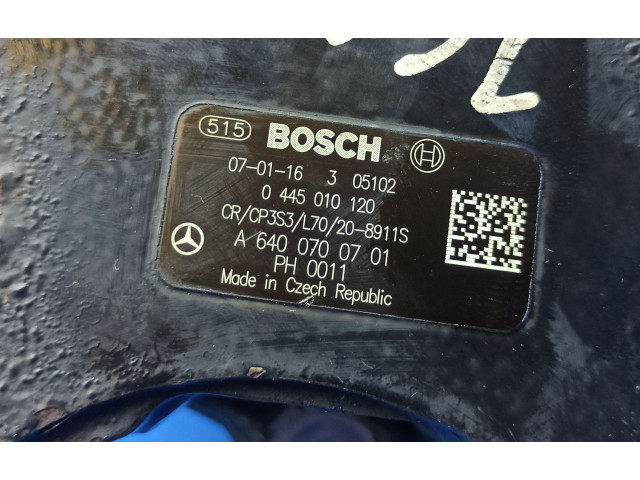 Vstřikovací lišta 0445010120, A6400700701 Mercedes-Benz A W169